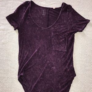 Purple tie dye tee shirt